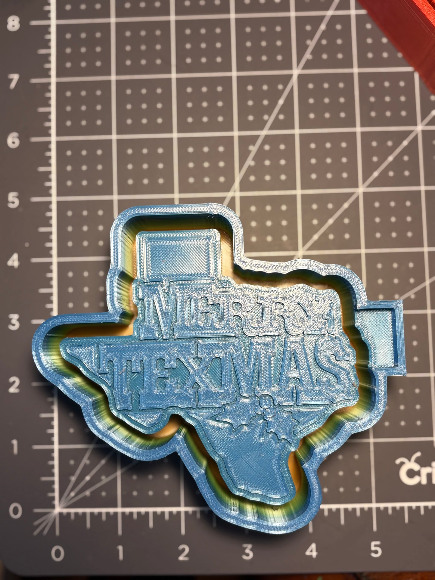 Texas Merry Christmas Mold