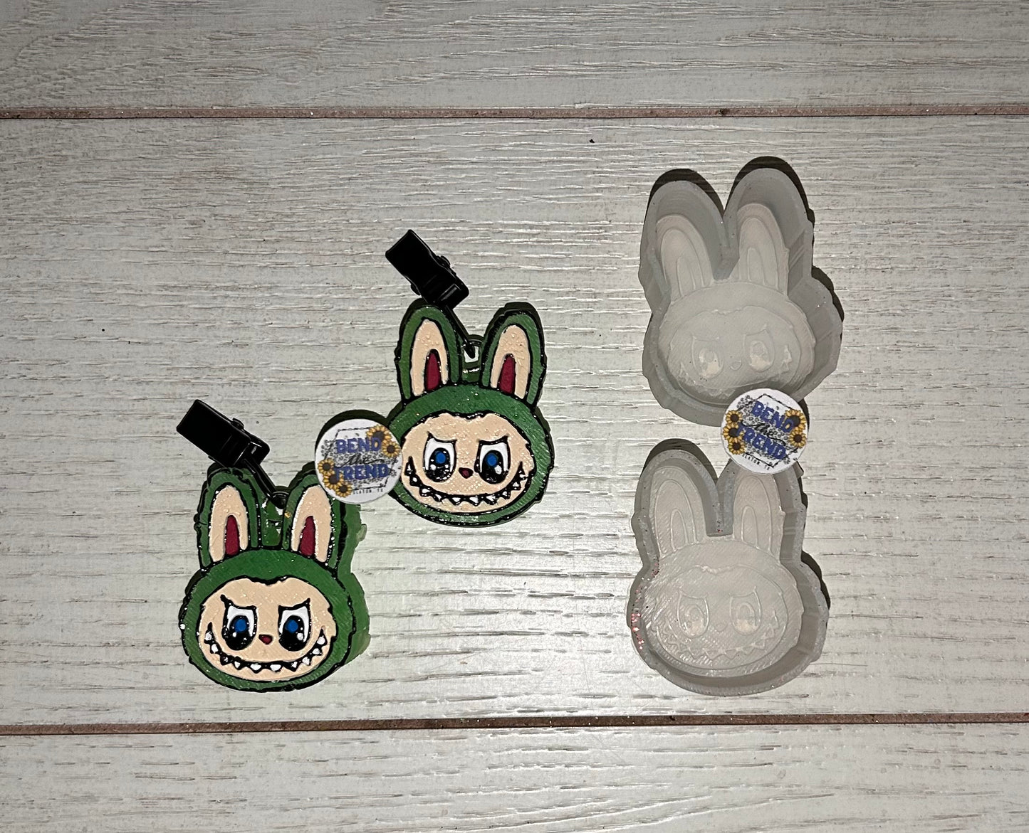 Labubu Face (2) vent Set Mold