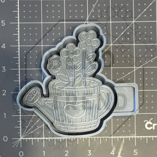 Floral Watering Can Mold