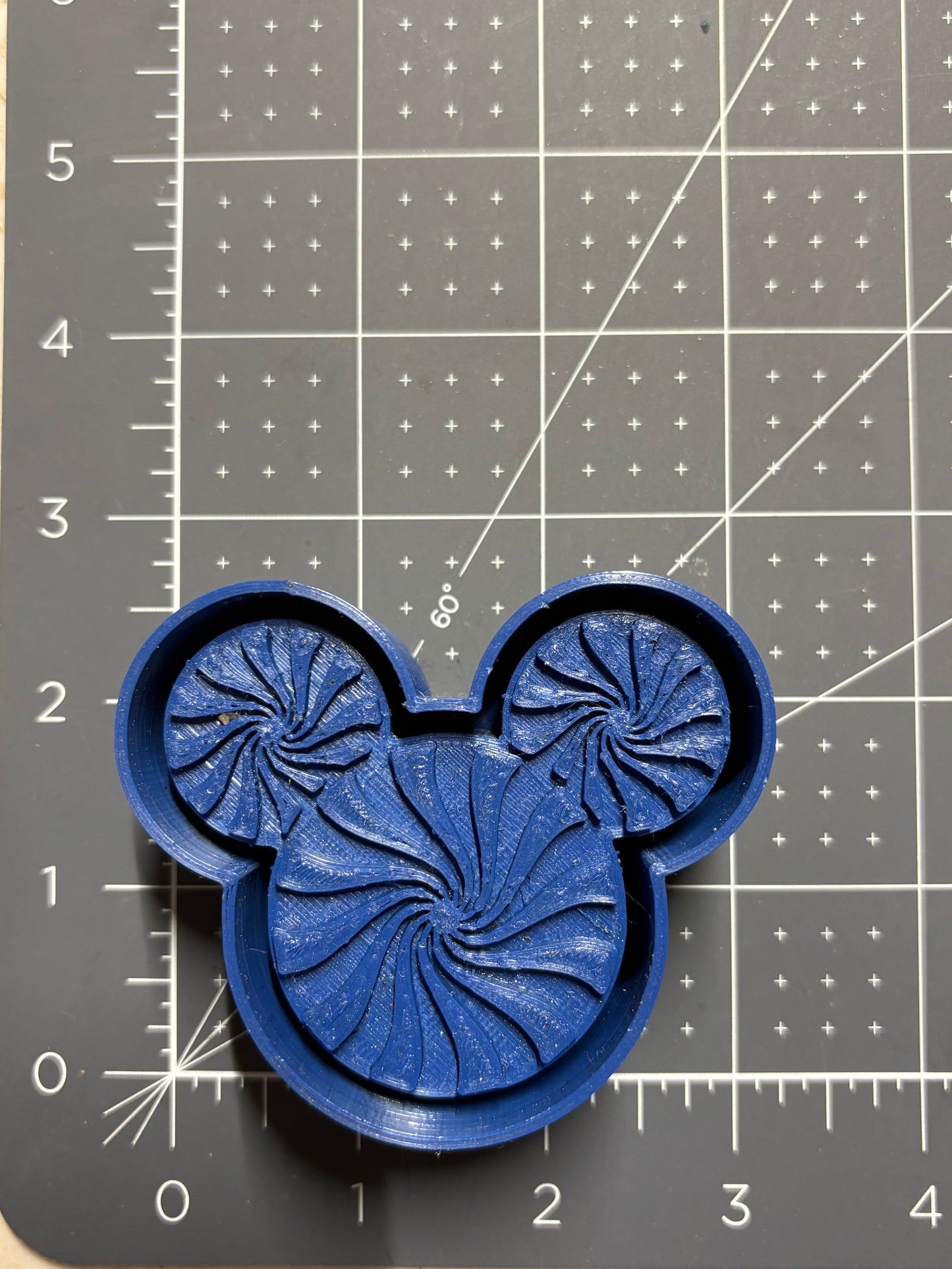 Whimsical Candy Cane Ears Vent (2) Mold