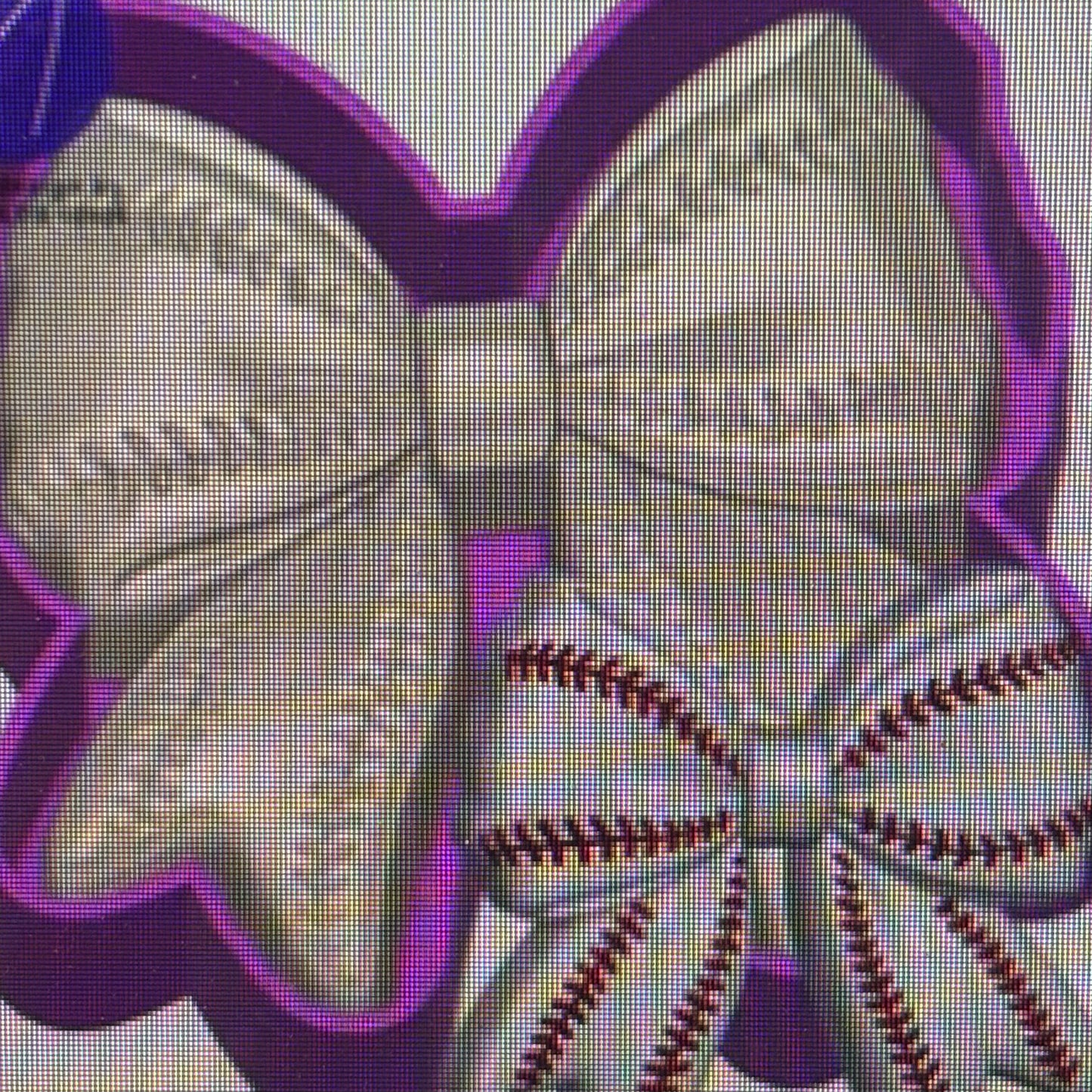 3D Baseball Bow Mold
