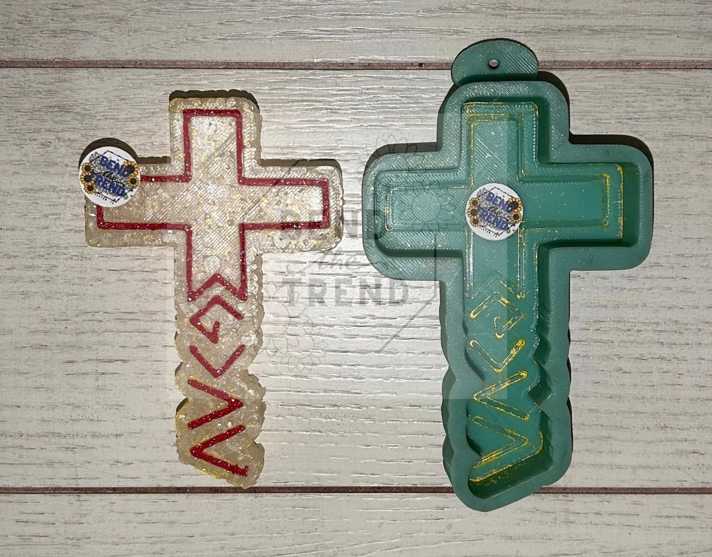 Greater Than Cross Mold