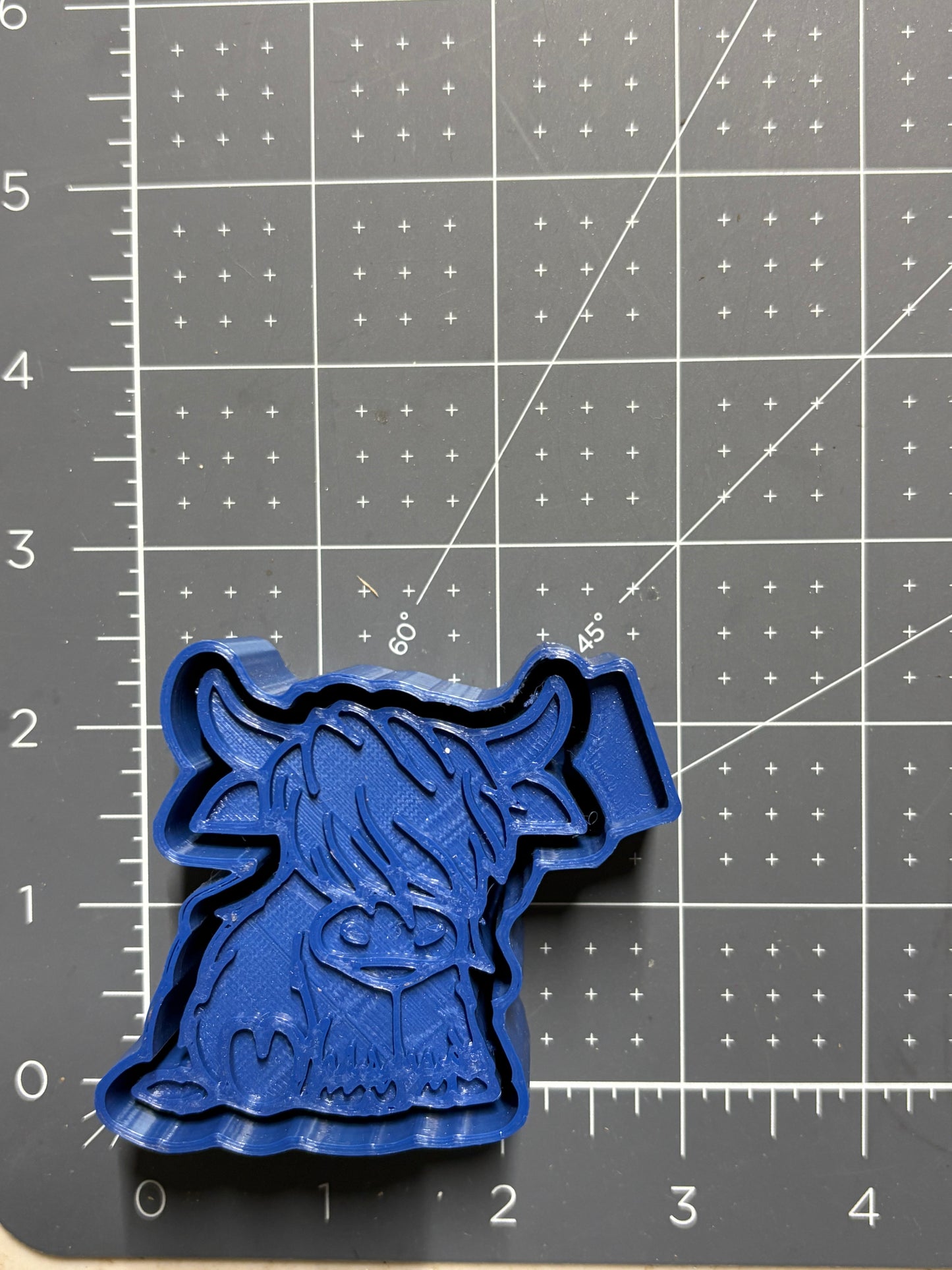 Highland Cow Vent Set (2) Mold