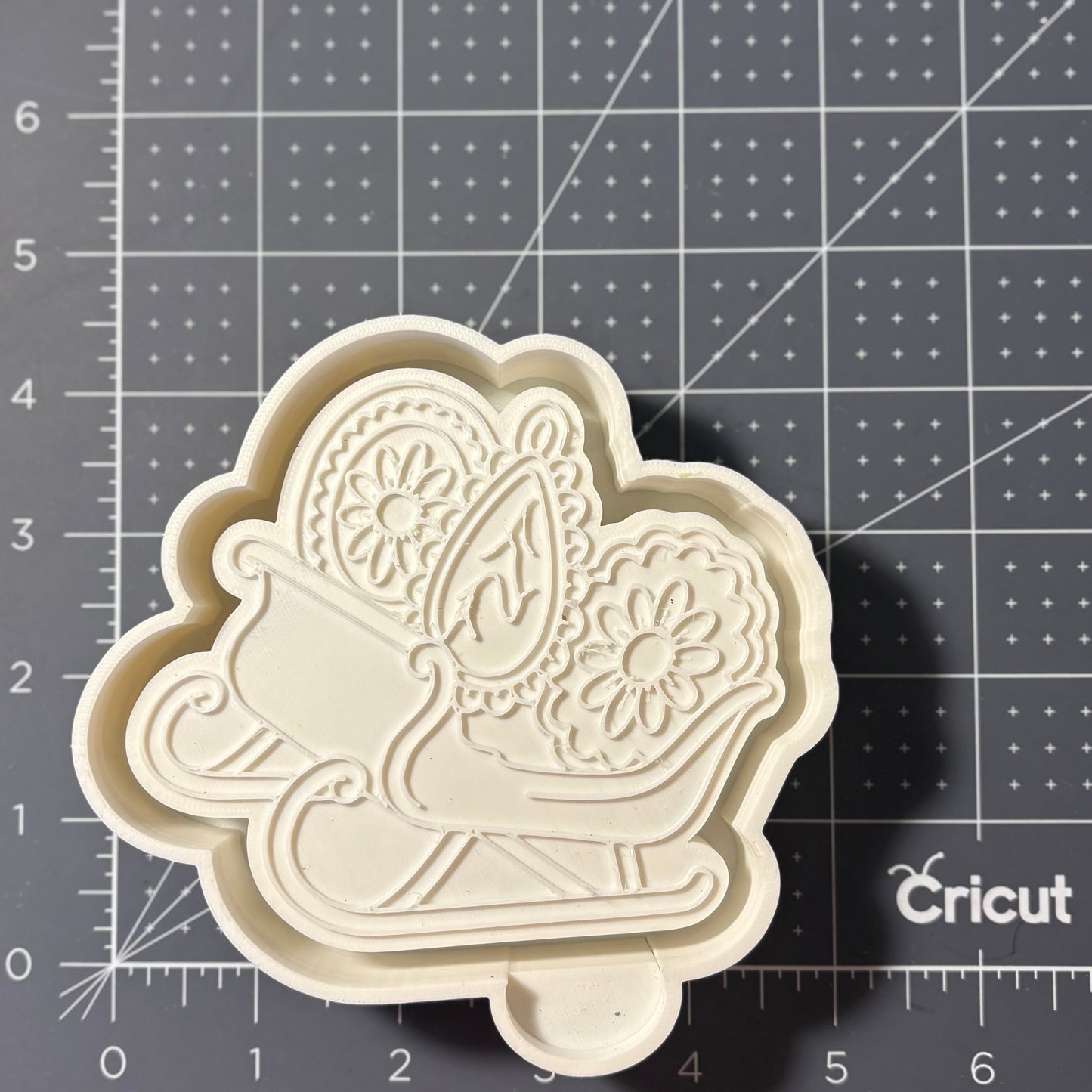 Turquoise Sleigh Mold