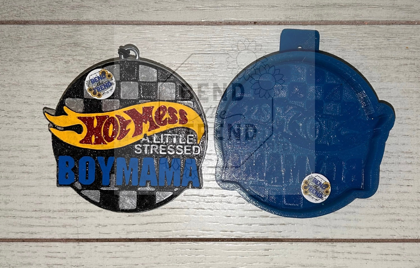 Hot Mess Boy Mama Mold