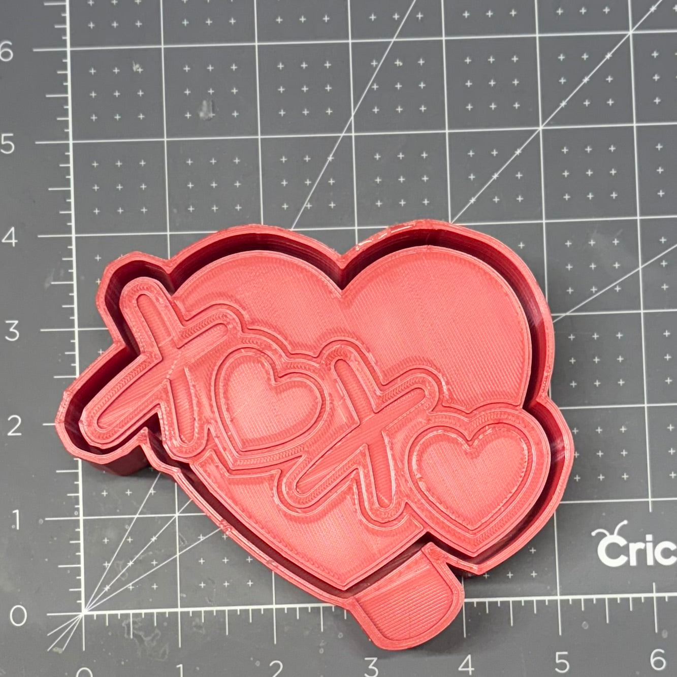 Heart XOXO Mold