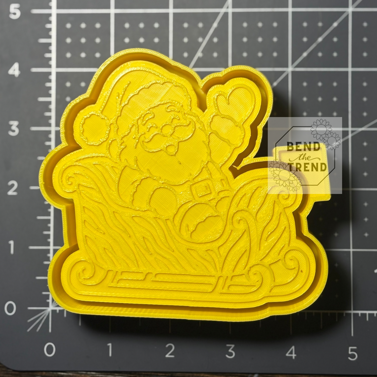 Santa & Sleigh Mold