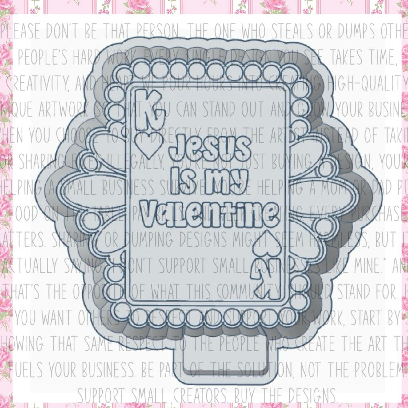 Jesus is My Valentine Mold