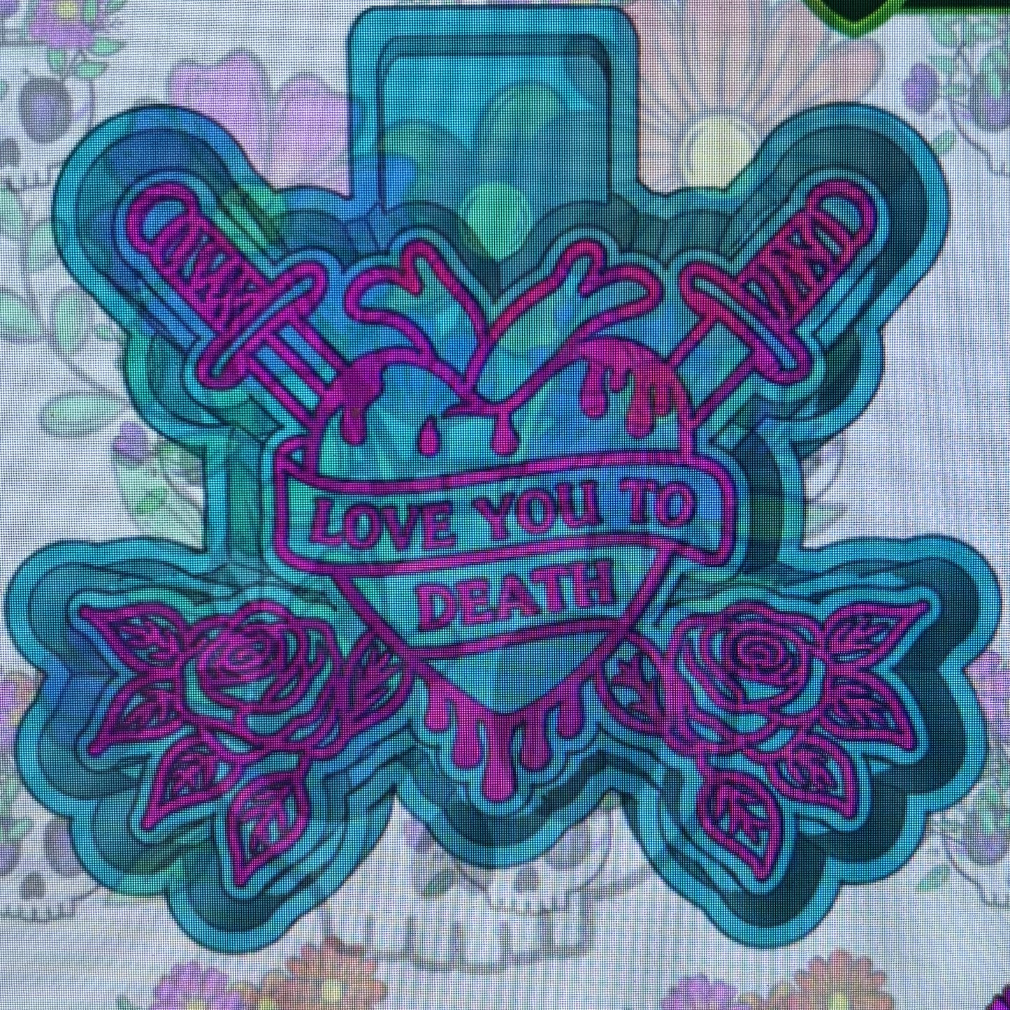 I Love You To Death Mold