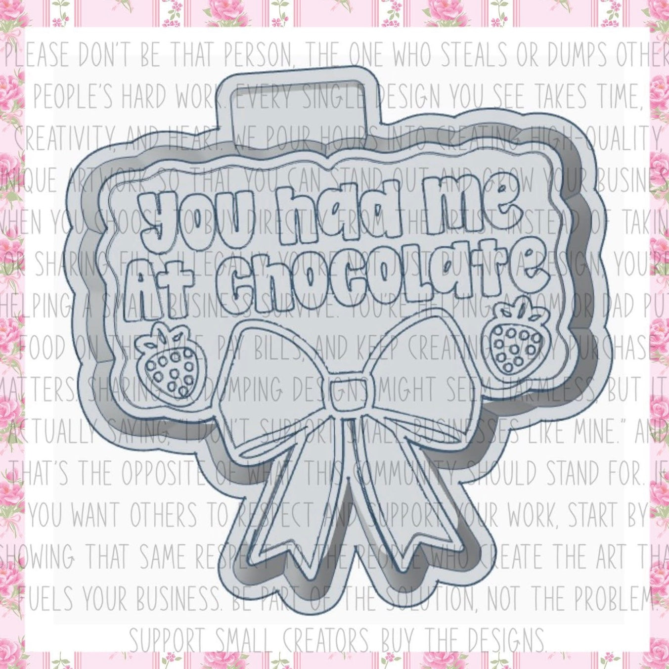 You Had Me at Chocolate Mold