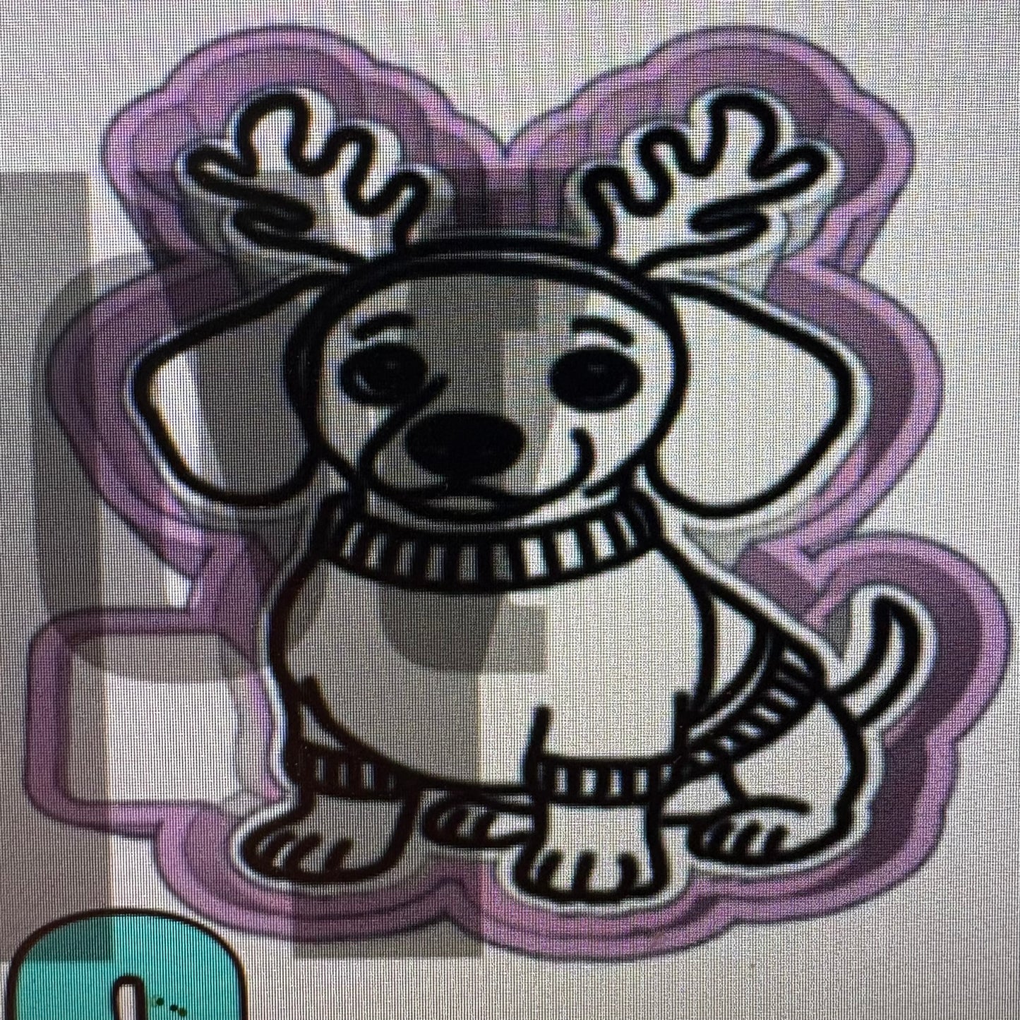 Dachshund Christmas Buddy Mold