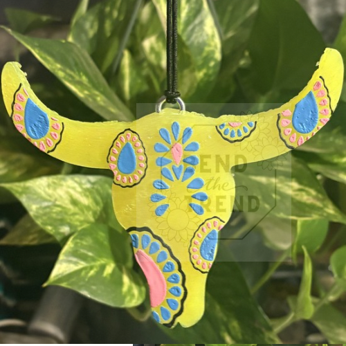 Bull Skull B Turquoise Insert Mold