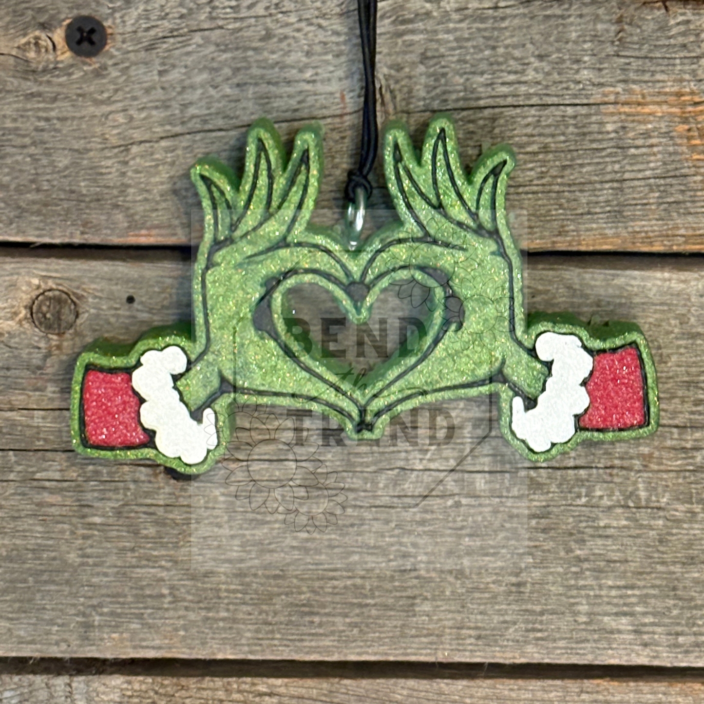 Grumpy Heart Hands Freshie