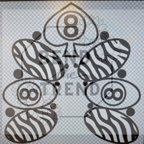 Zebra 8 Concho Mold
