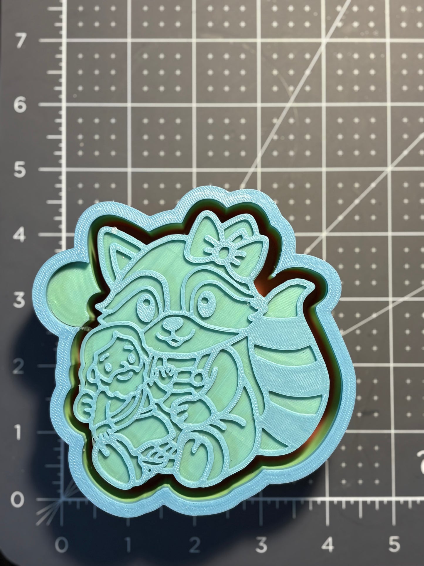 Cute Raccoon& Jesus Mold