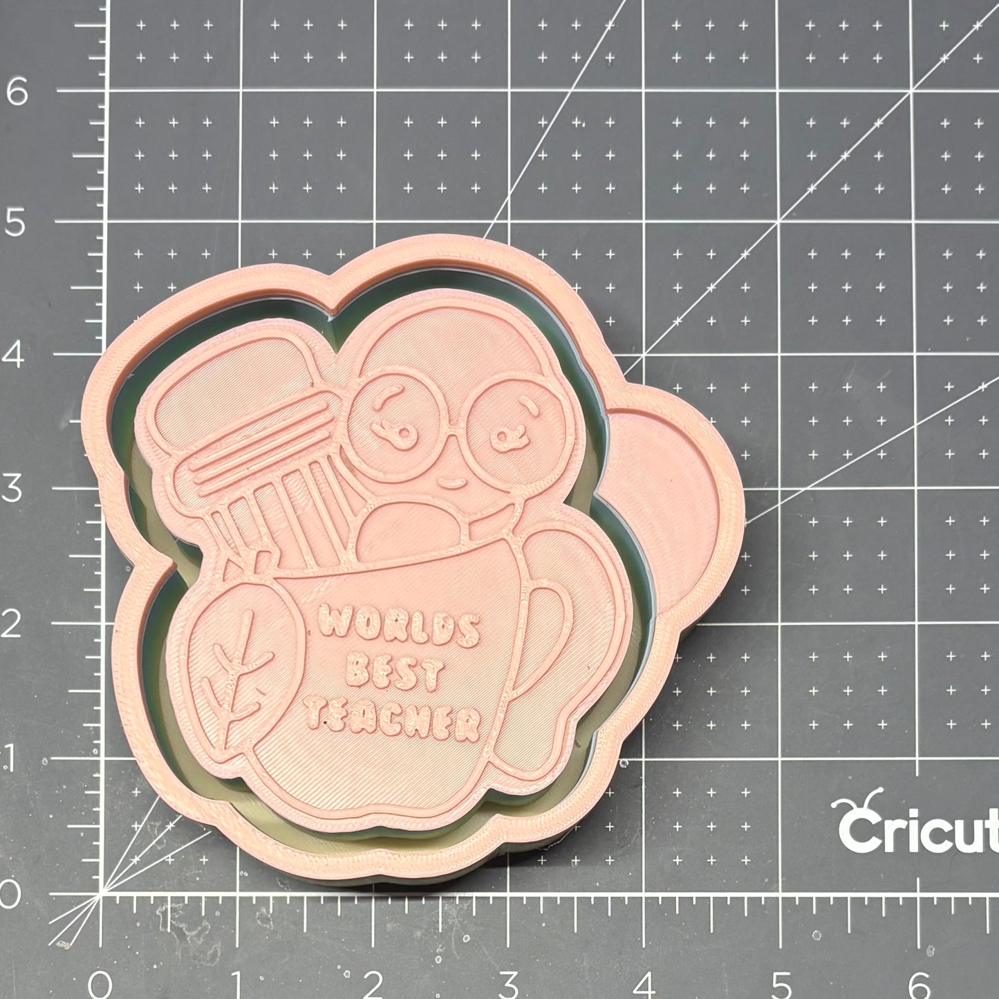 Worlds Best Teacher Mold
