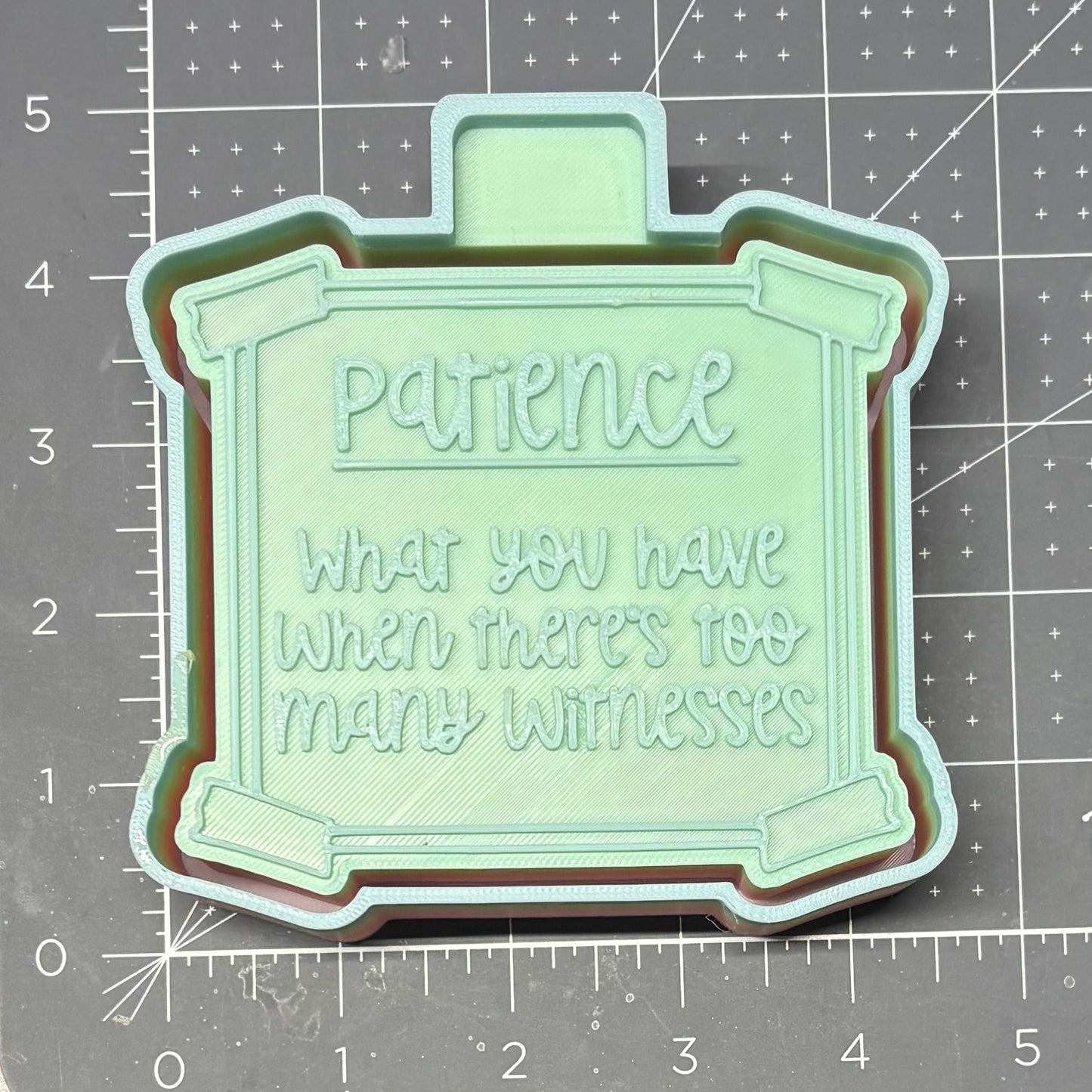 Patience what you have when there’s too many Witnesses Mold