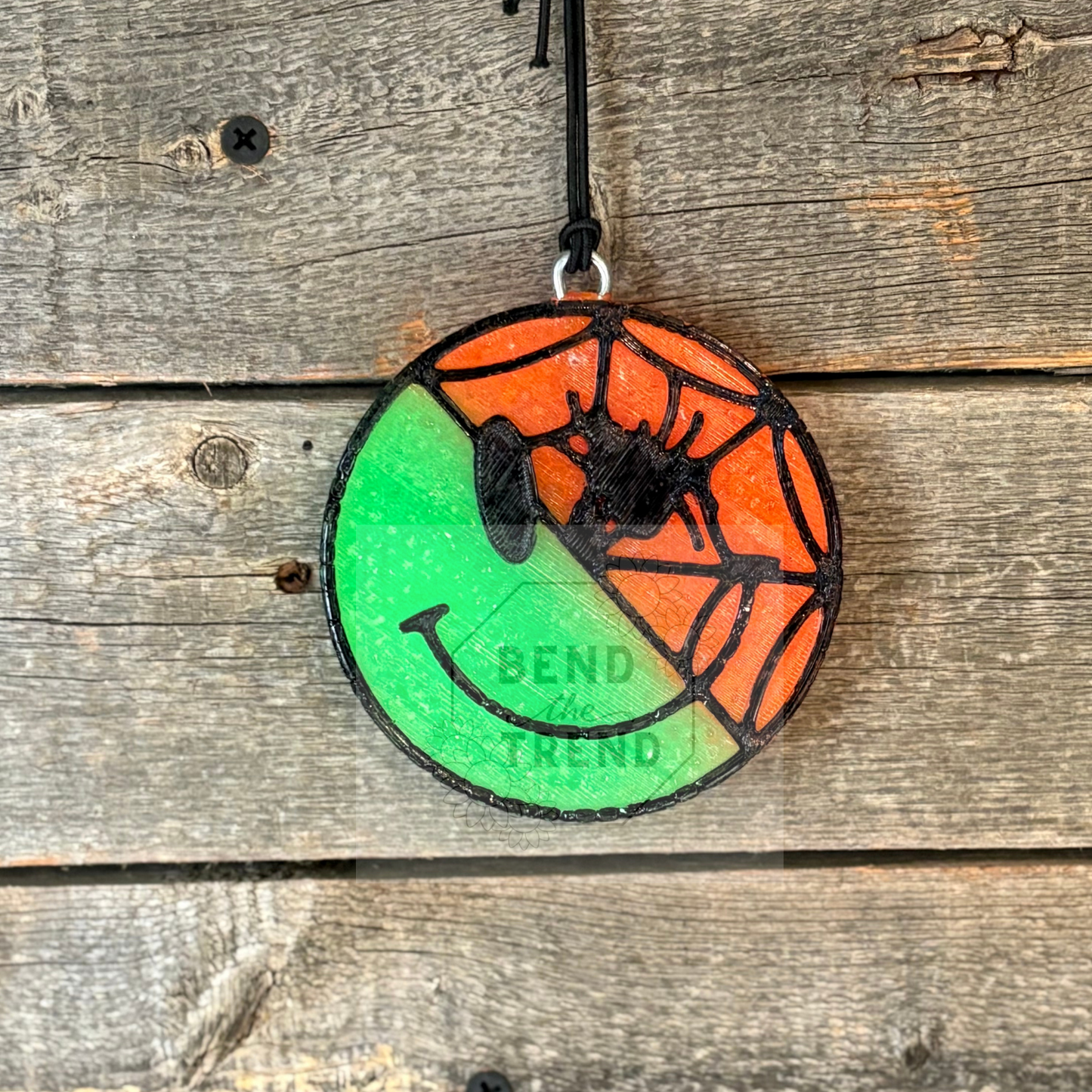 Smiley Spider Web Freshie