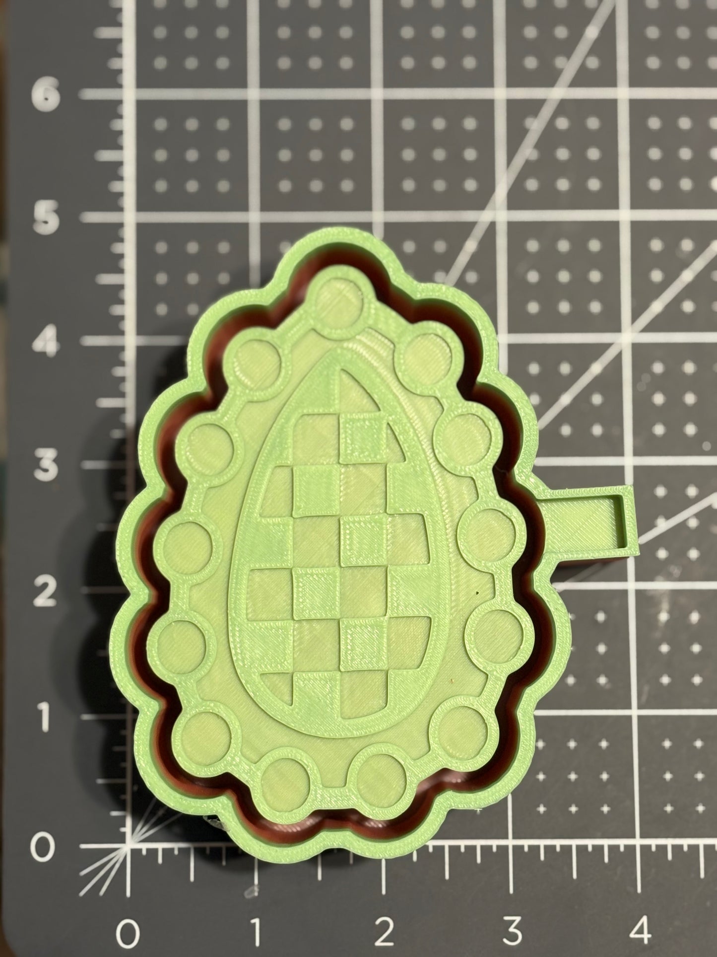 Turquoise Tear Drop Mold