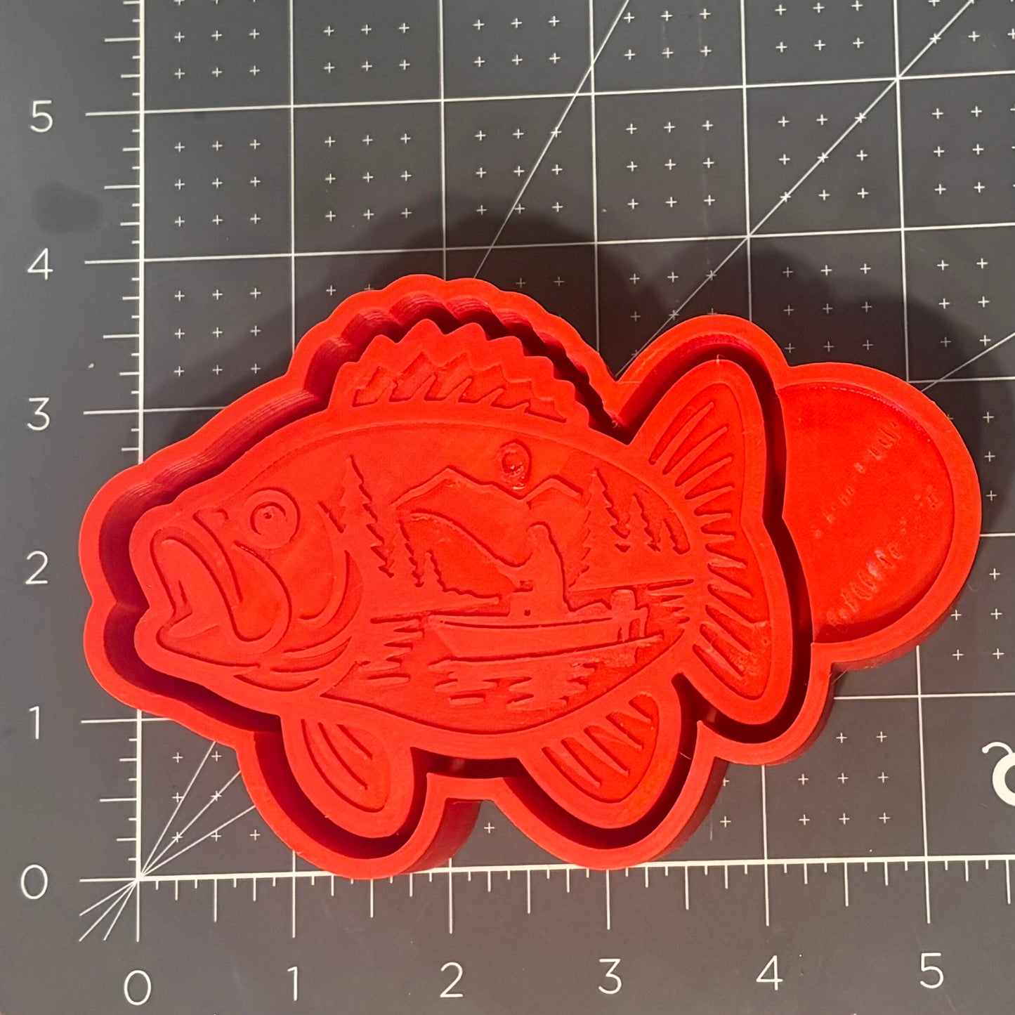 Bass Fishermen Mold