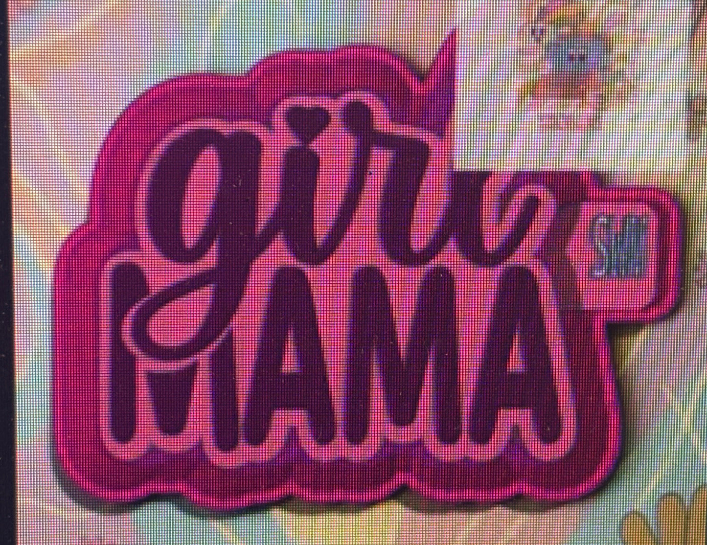 Girl MAMA Mold