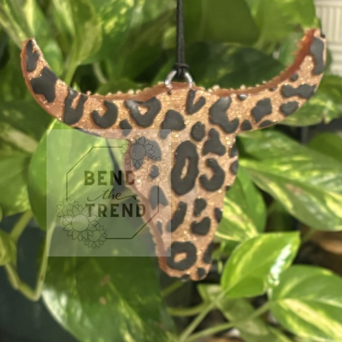 Bull Skull B Leopard Insert Mold