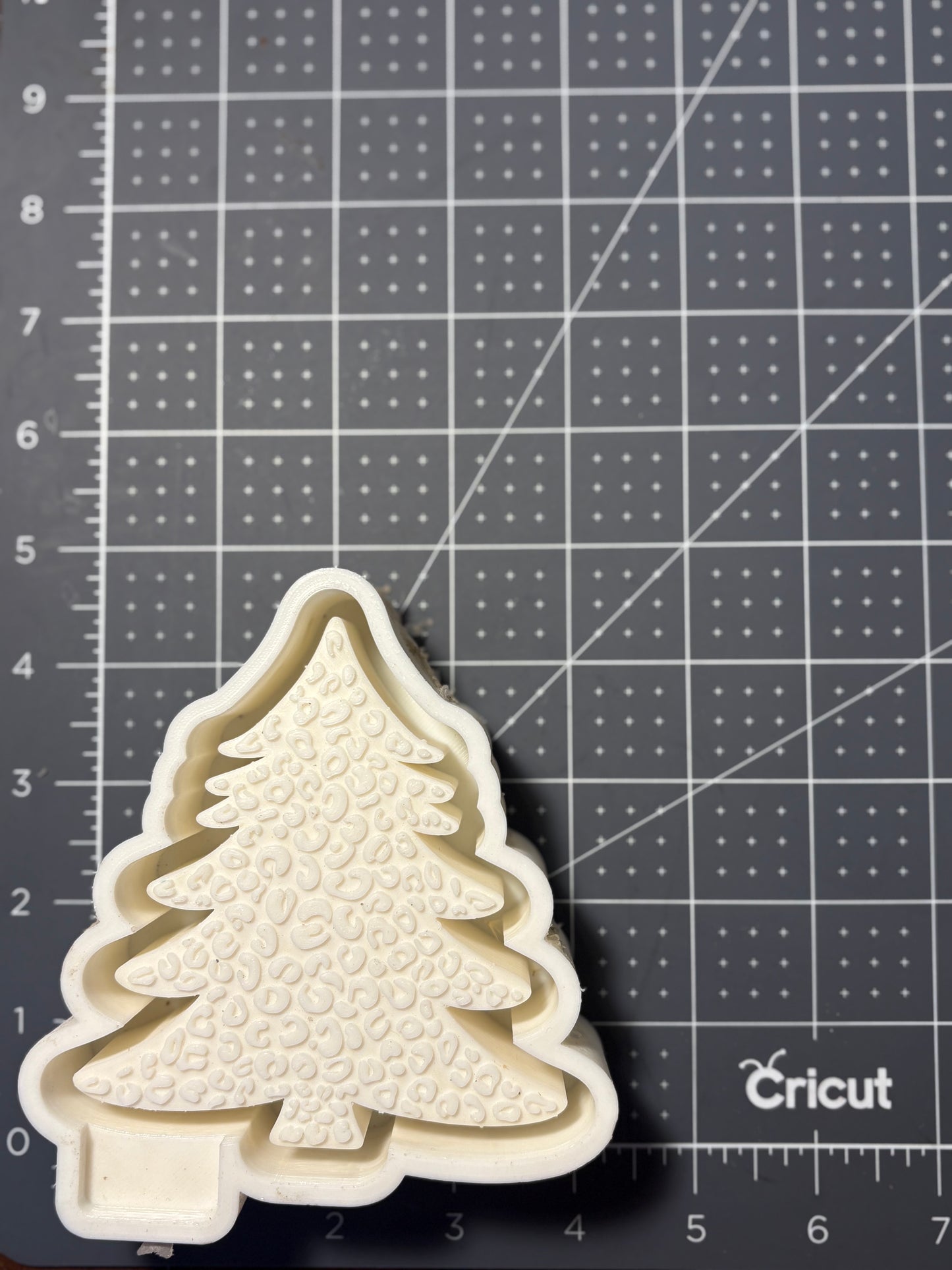 Leopard Print Christmas Tree Mold