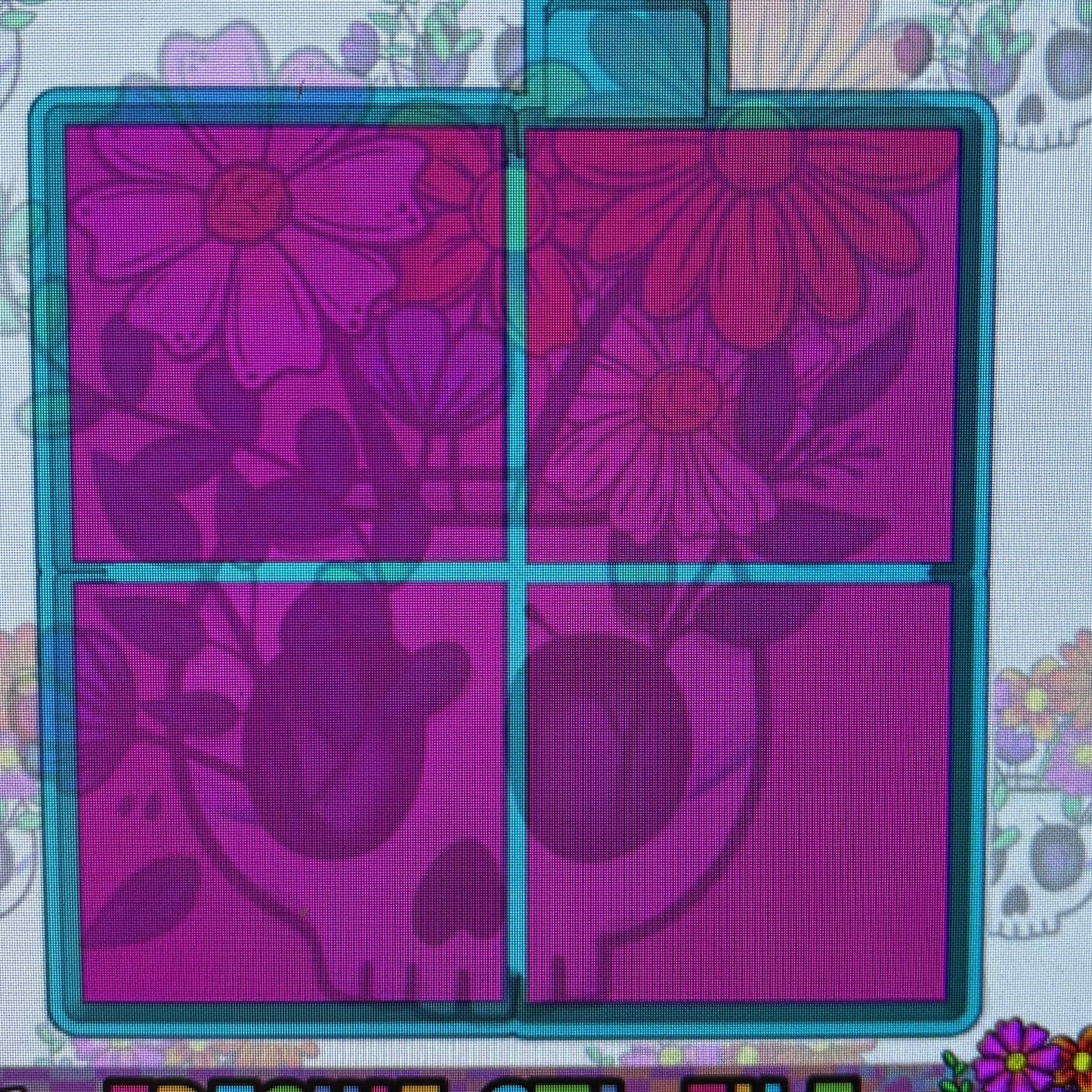 3” Square Tray Mold