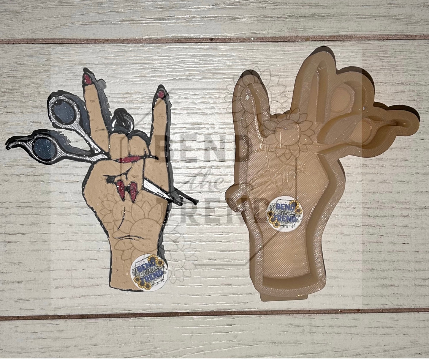 Hair Dresser Scissors Mold