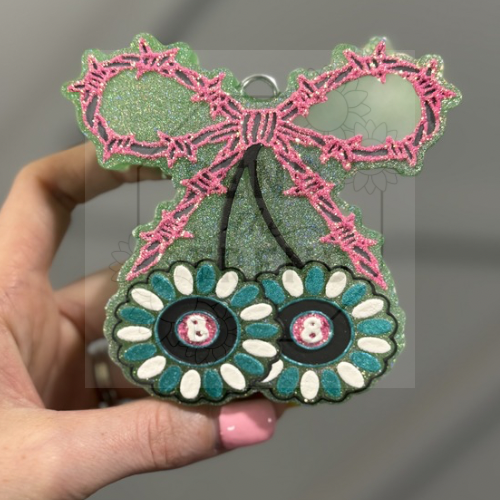 Barbed Wire 8 Ball Bow Mold