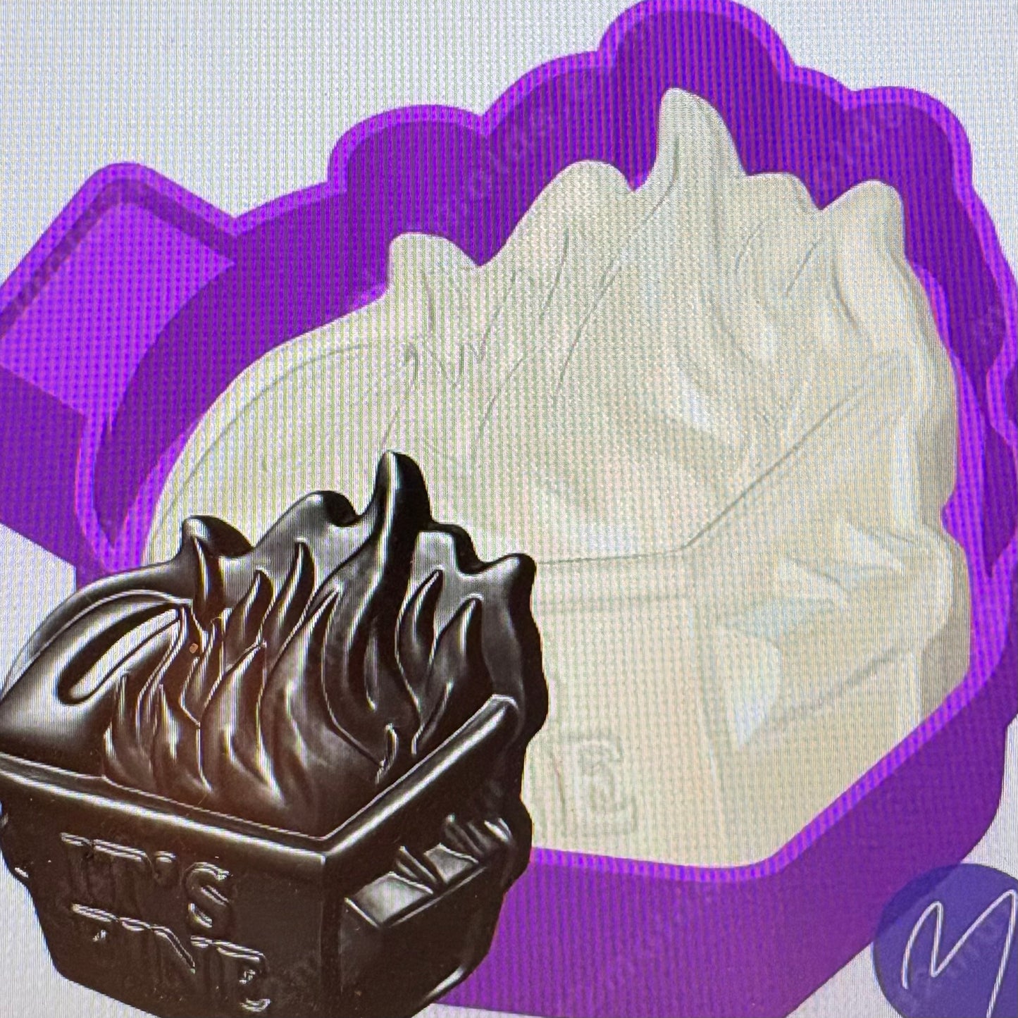 It’s Fine Dumpster Fire 3d Mold