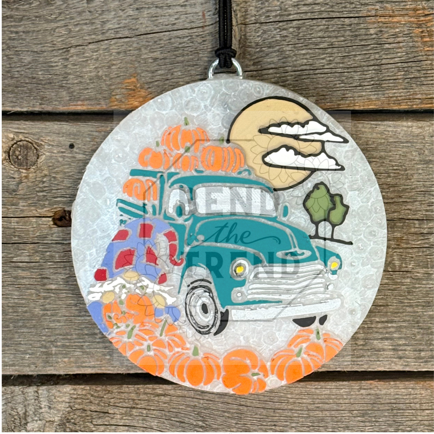 Fall Truck & Pumpkin Freshie