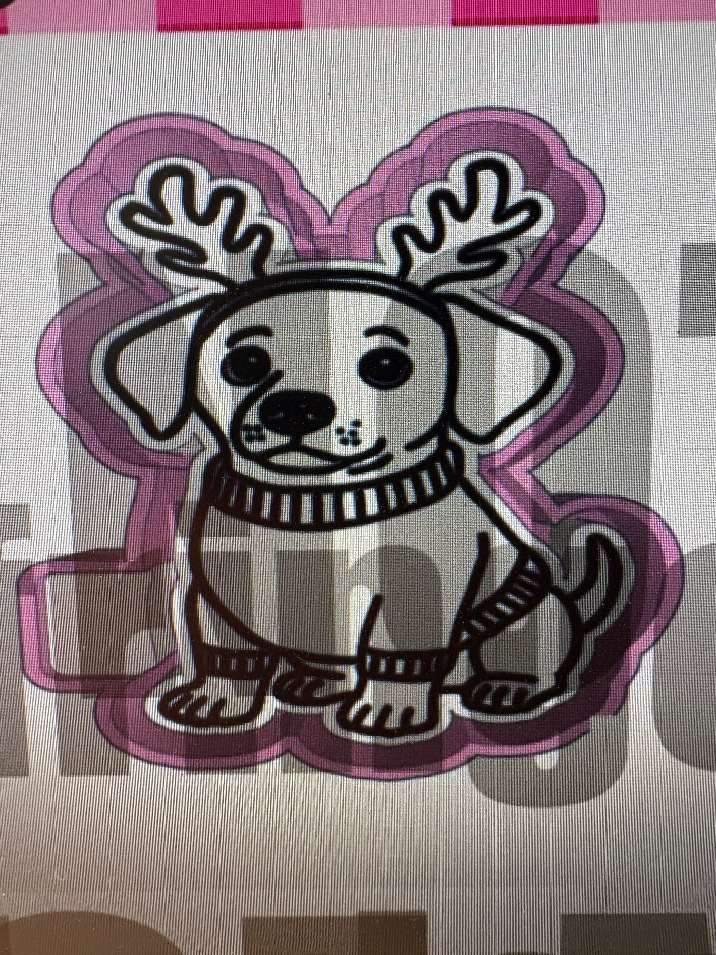 Lab Christmas Buddy Mold