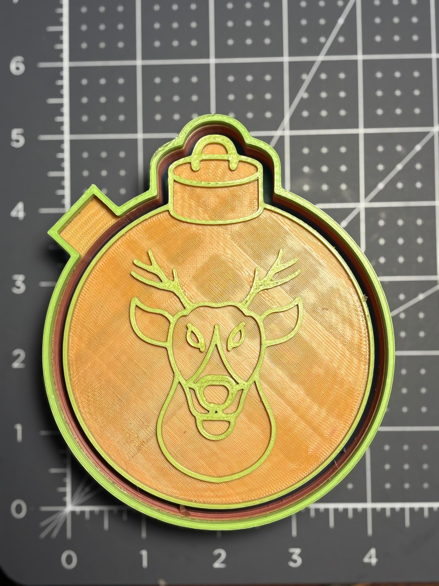 Reindeer Ornament Mold