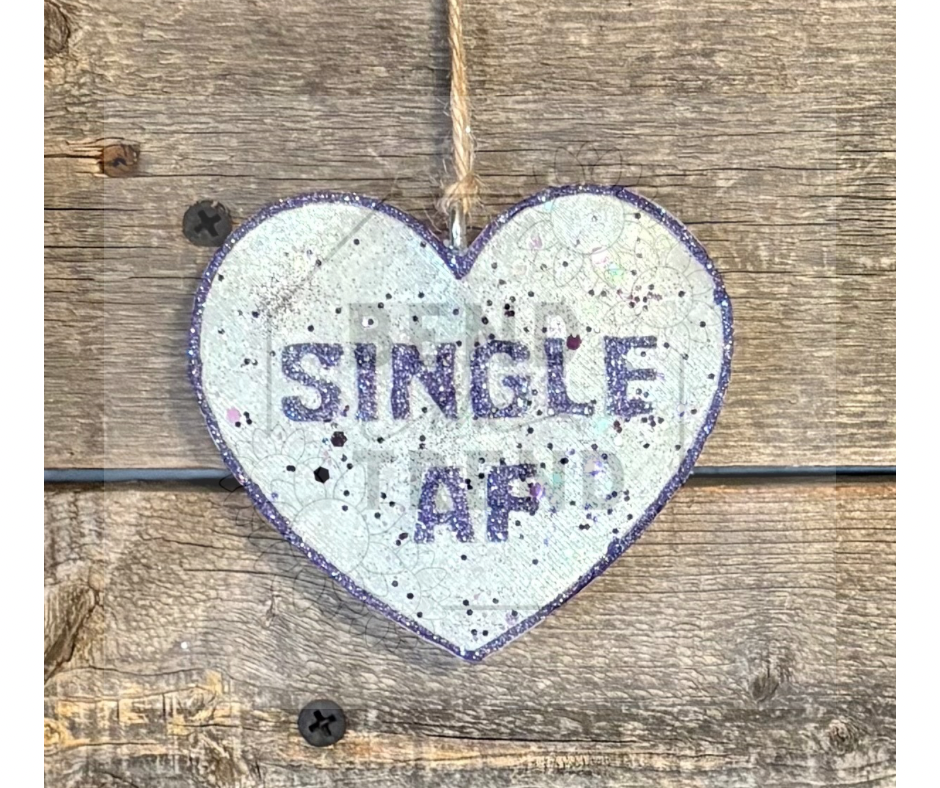 Single AF Heart Freshie