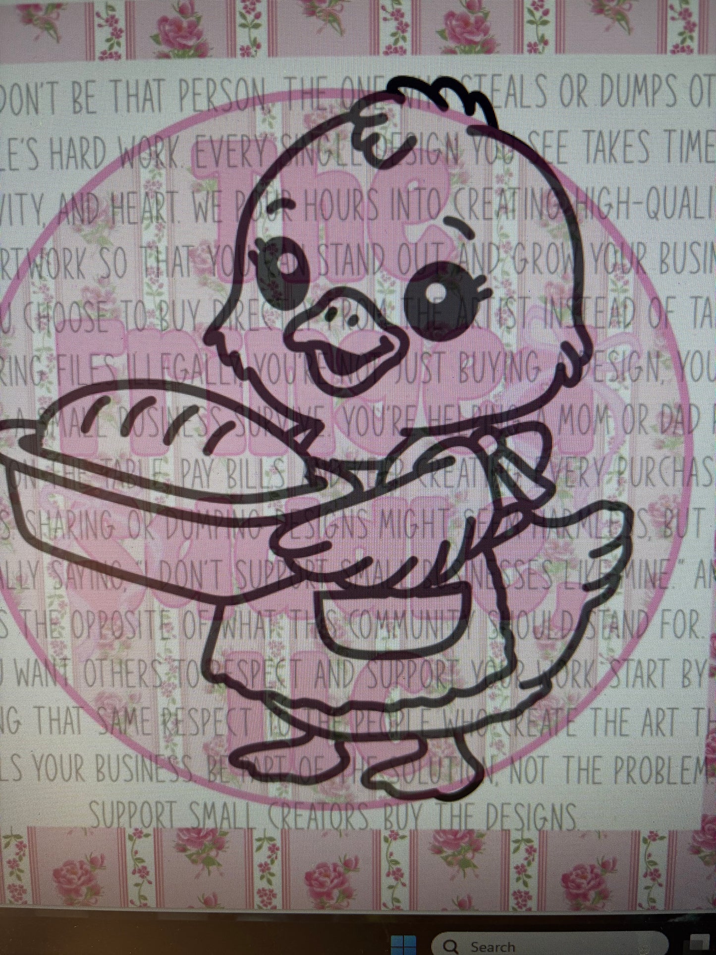 Chick Baking Bread Mold