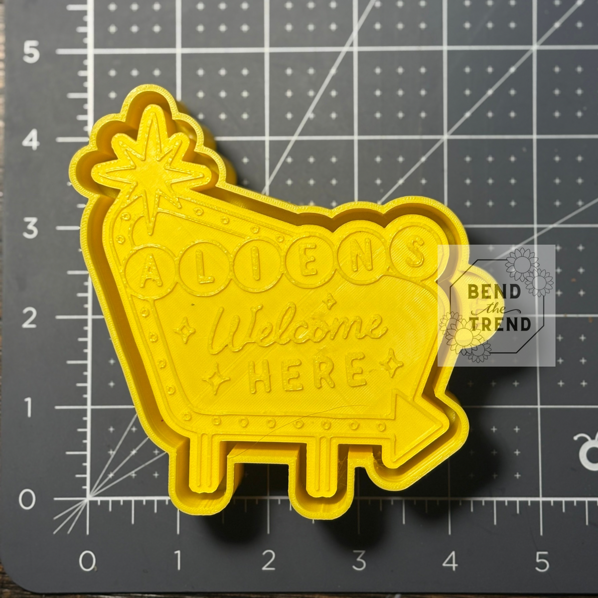 Alien’s Welcome Here Mold
