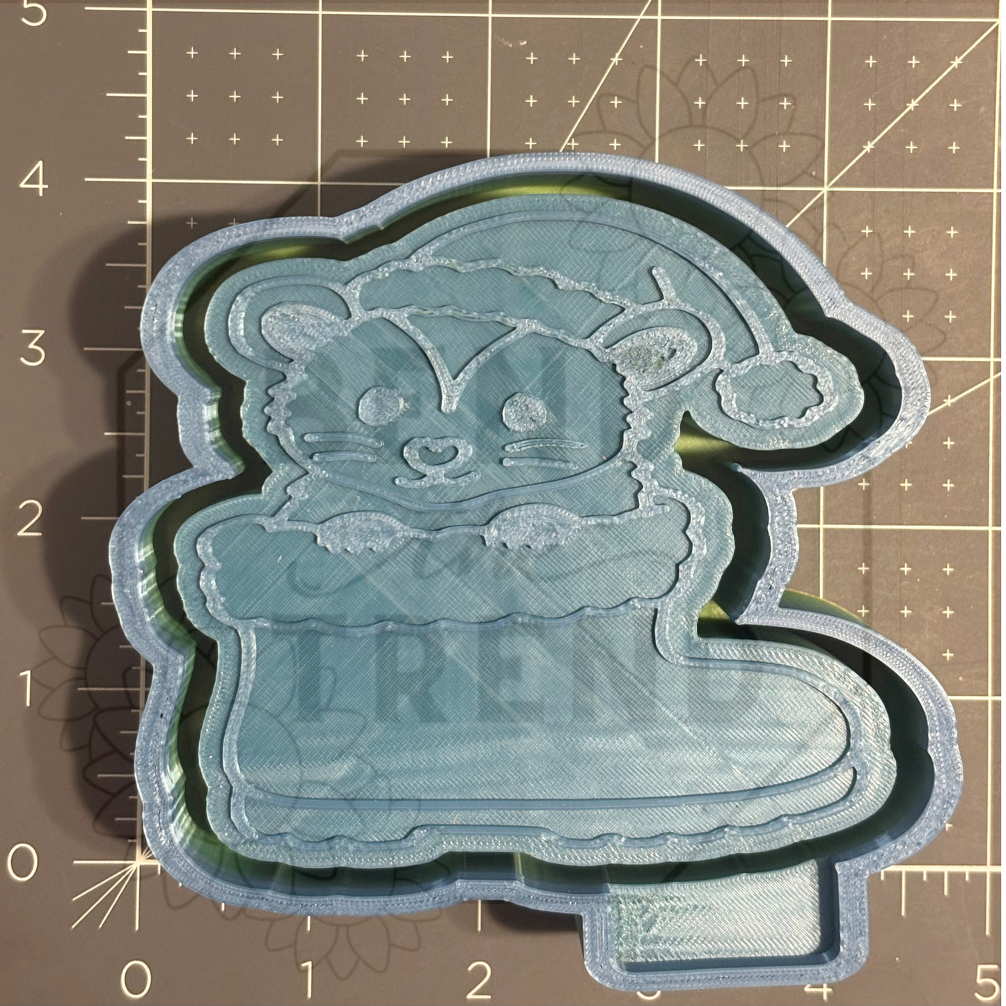 Possum in a Boot Mold