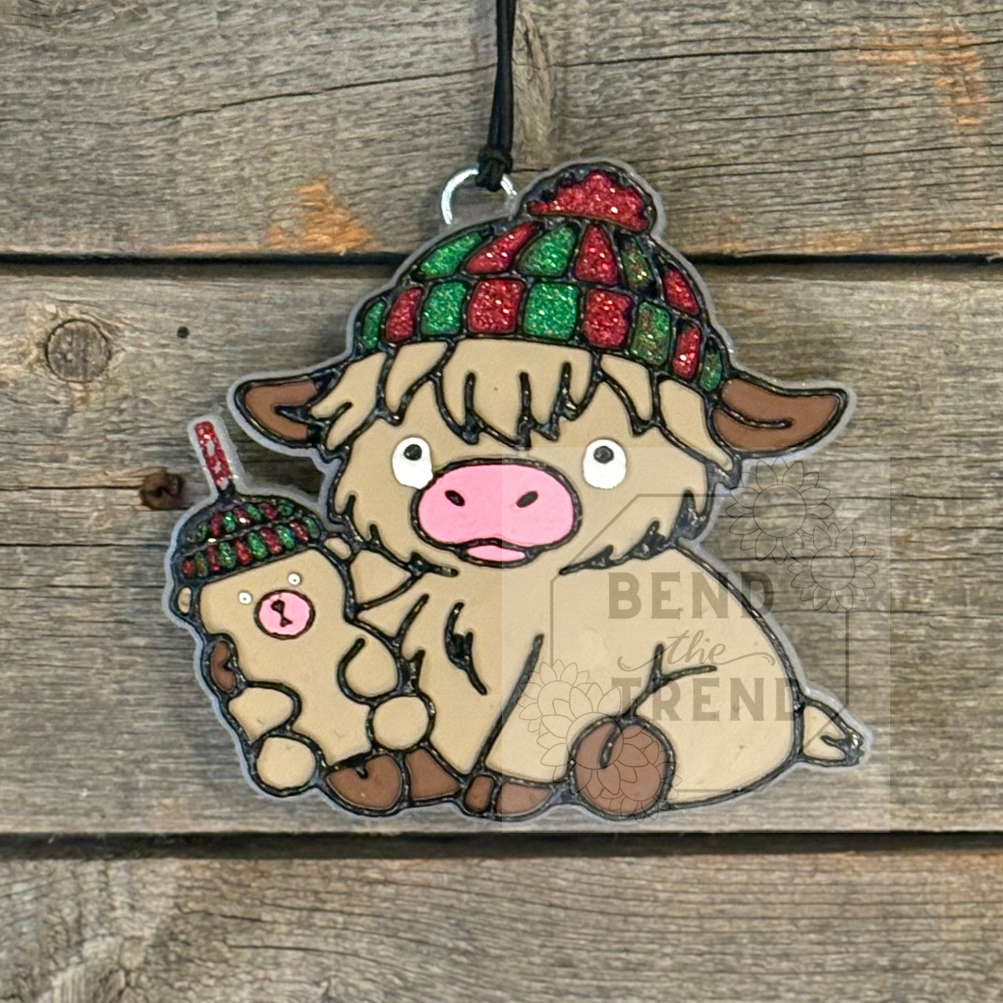 Highland Cow Latte Cup Mold