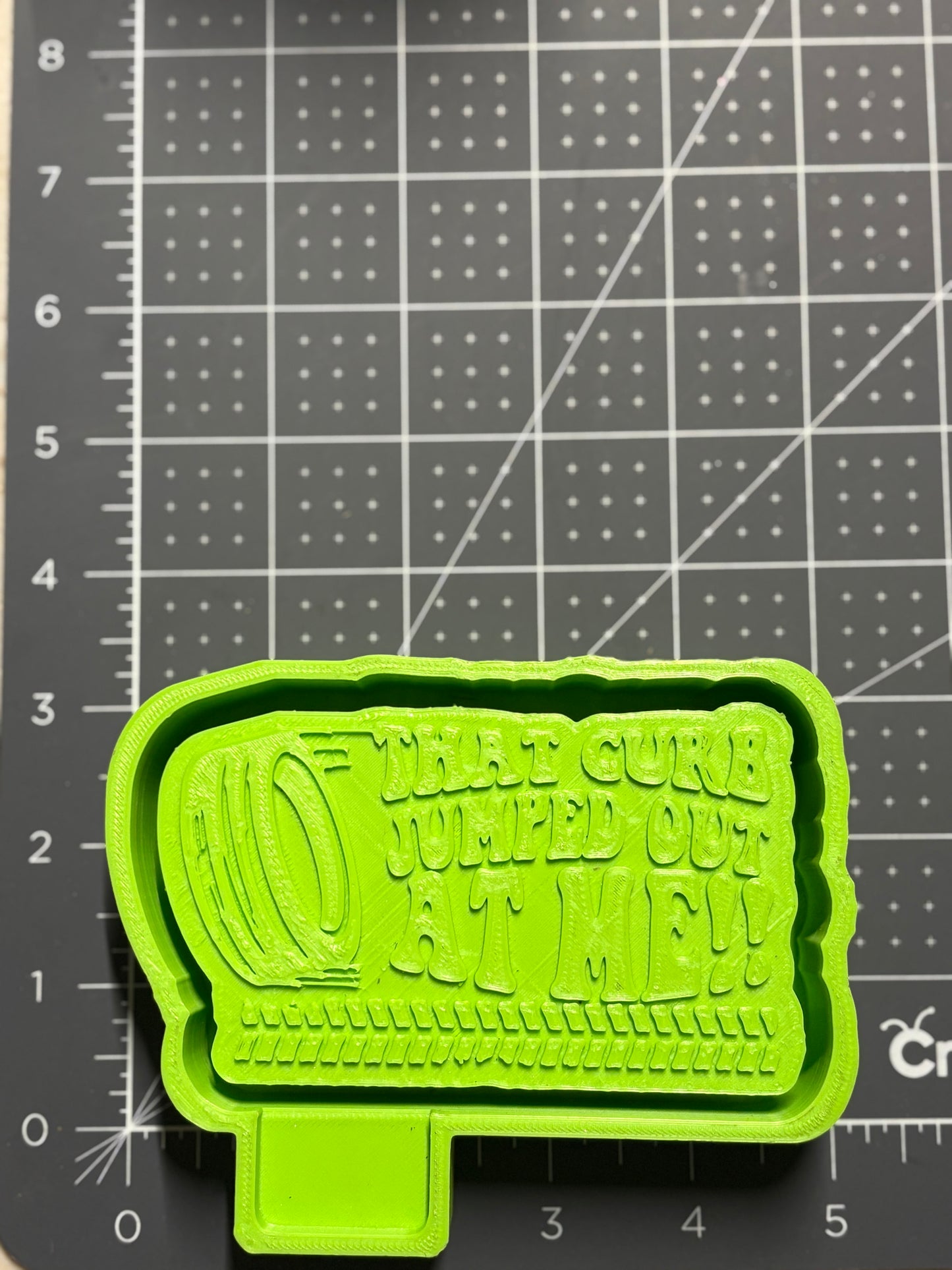 That curb jumped out at me Mold