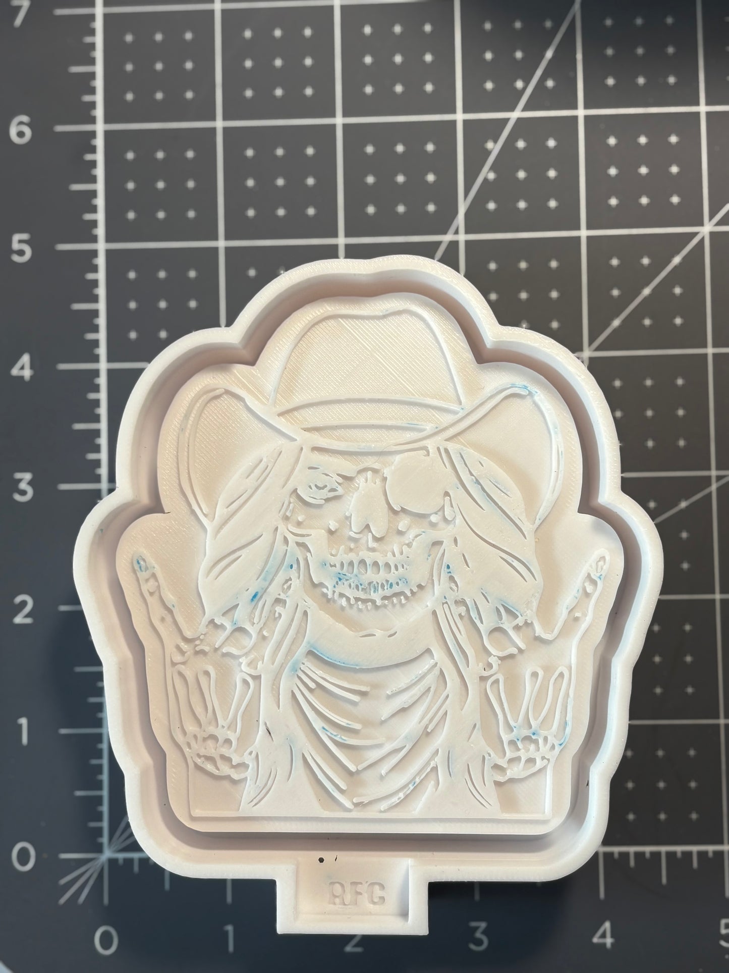 Skully Cowgirl Mold