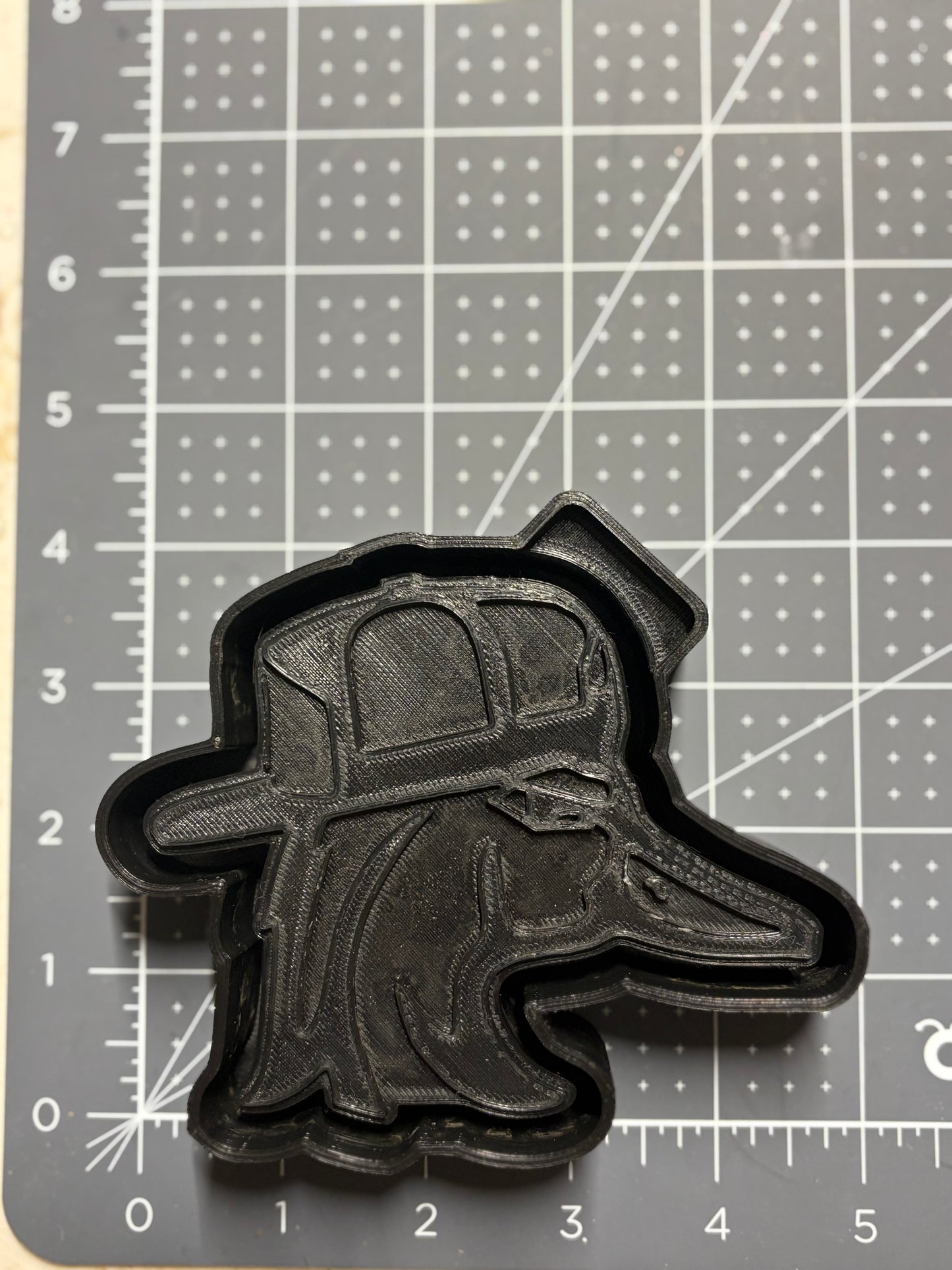 Duck w Hat Mold