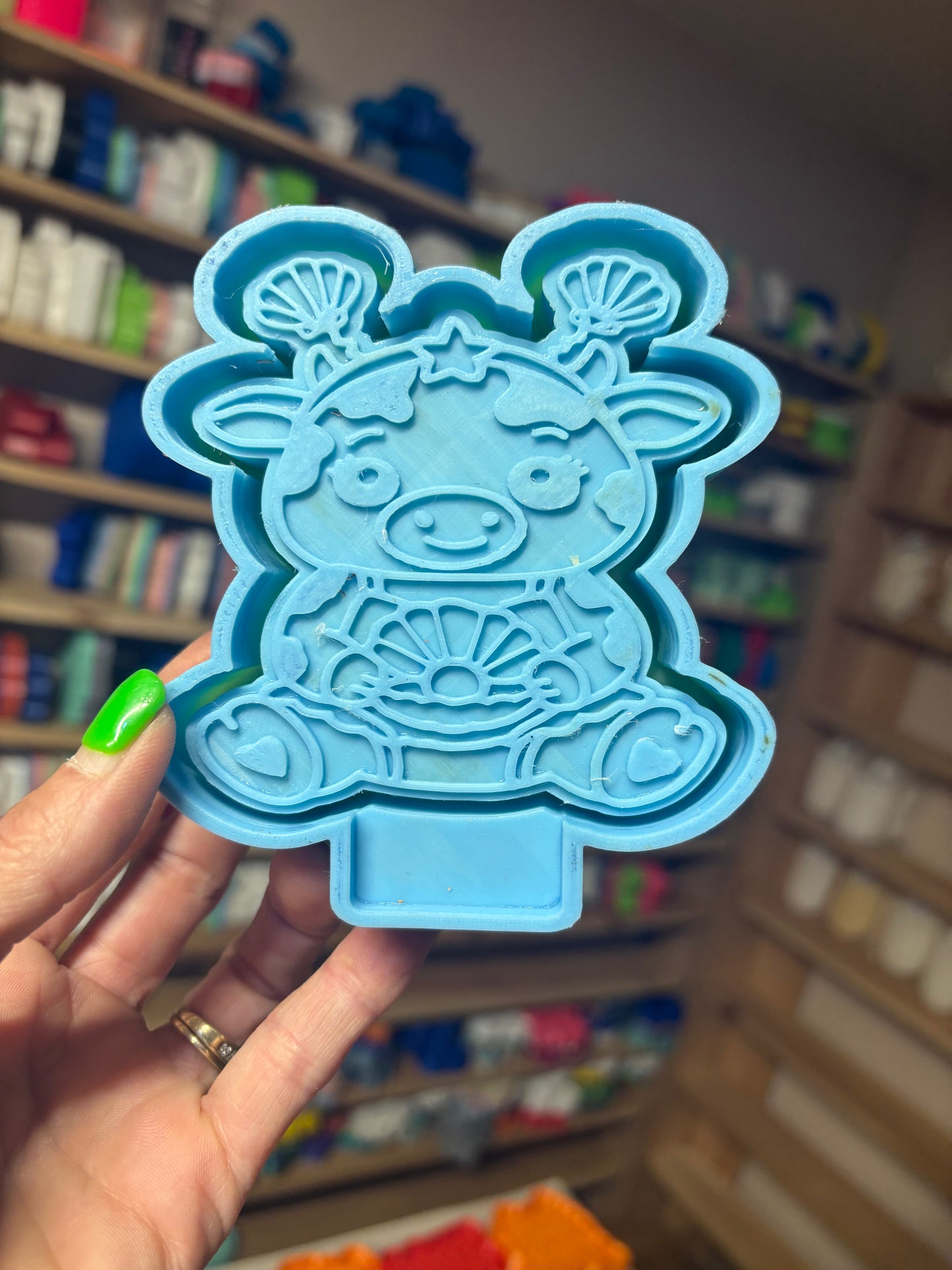 Cow & Seashells Mold