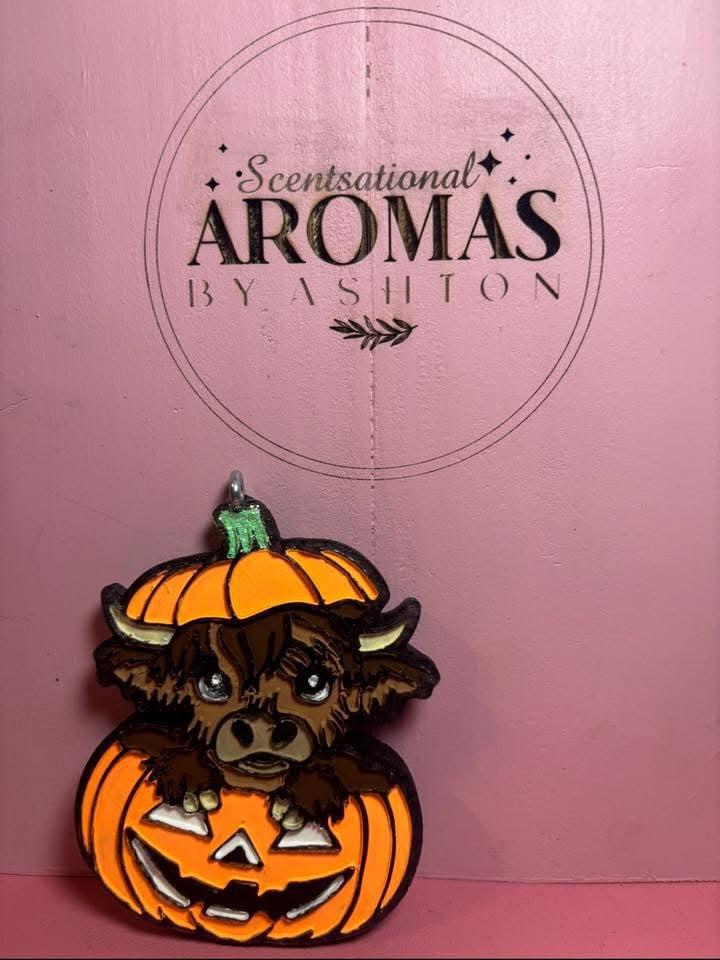 Highland Cow Pumpkin Mold