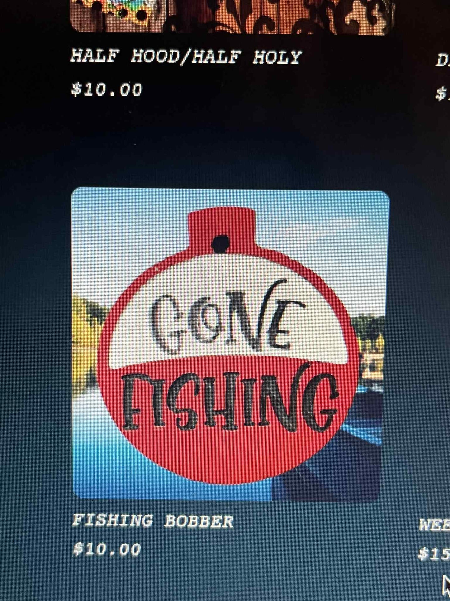 Gone Fishing Mold