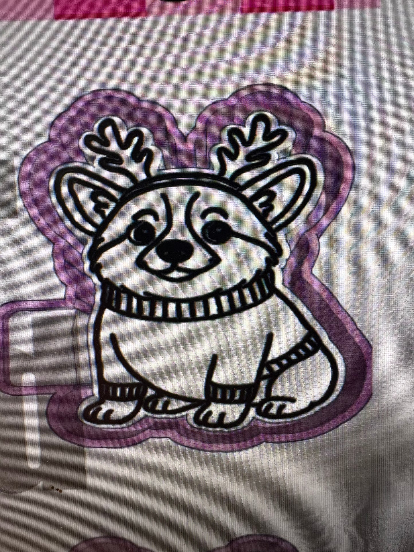 Corgi Christmas Buddy Mold