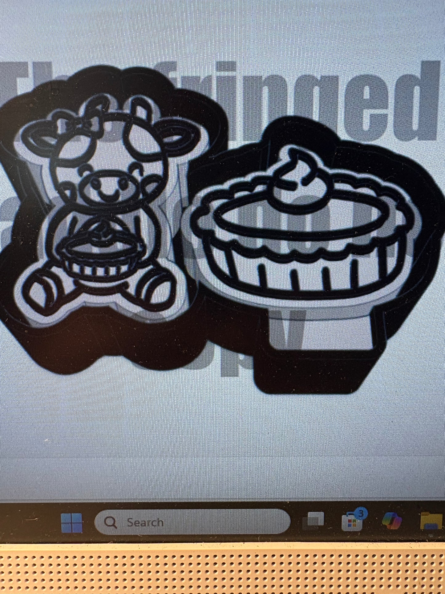 Cow with Pie vent (1) Mold