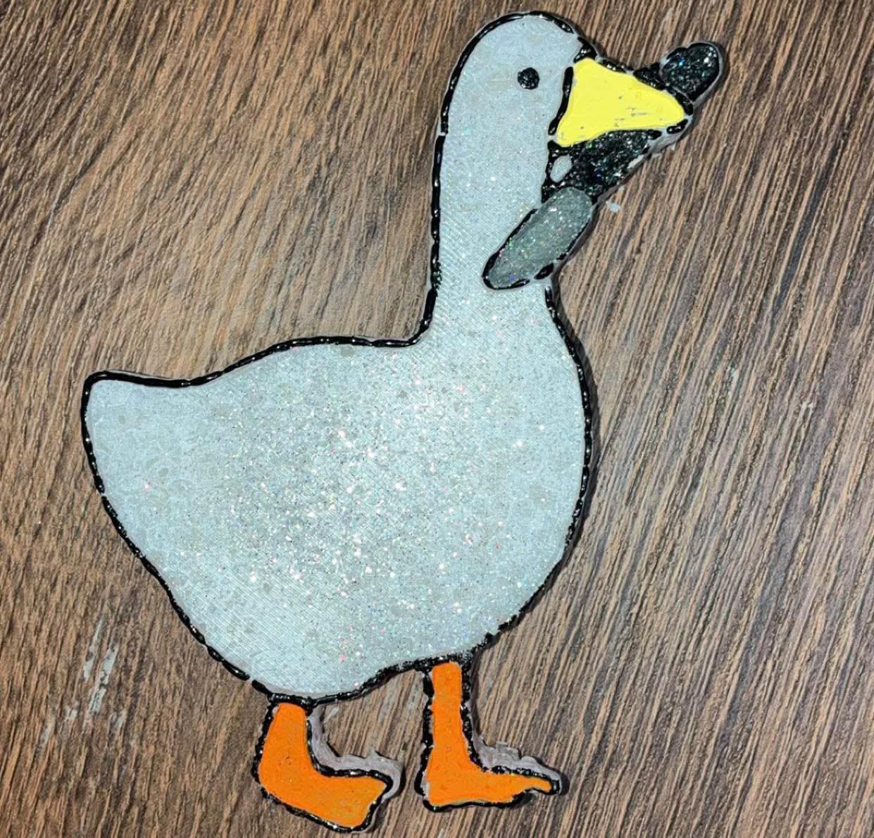 Goose with Knife Mold