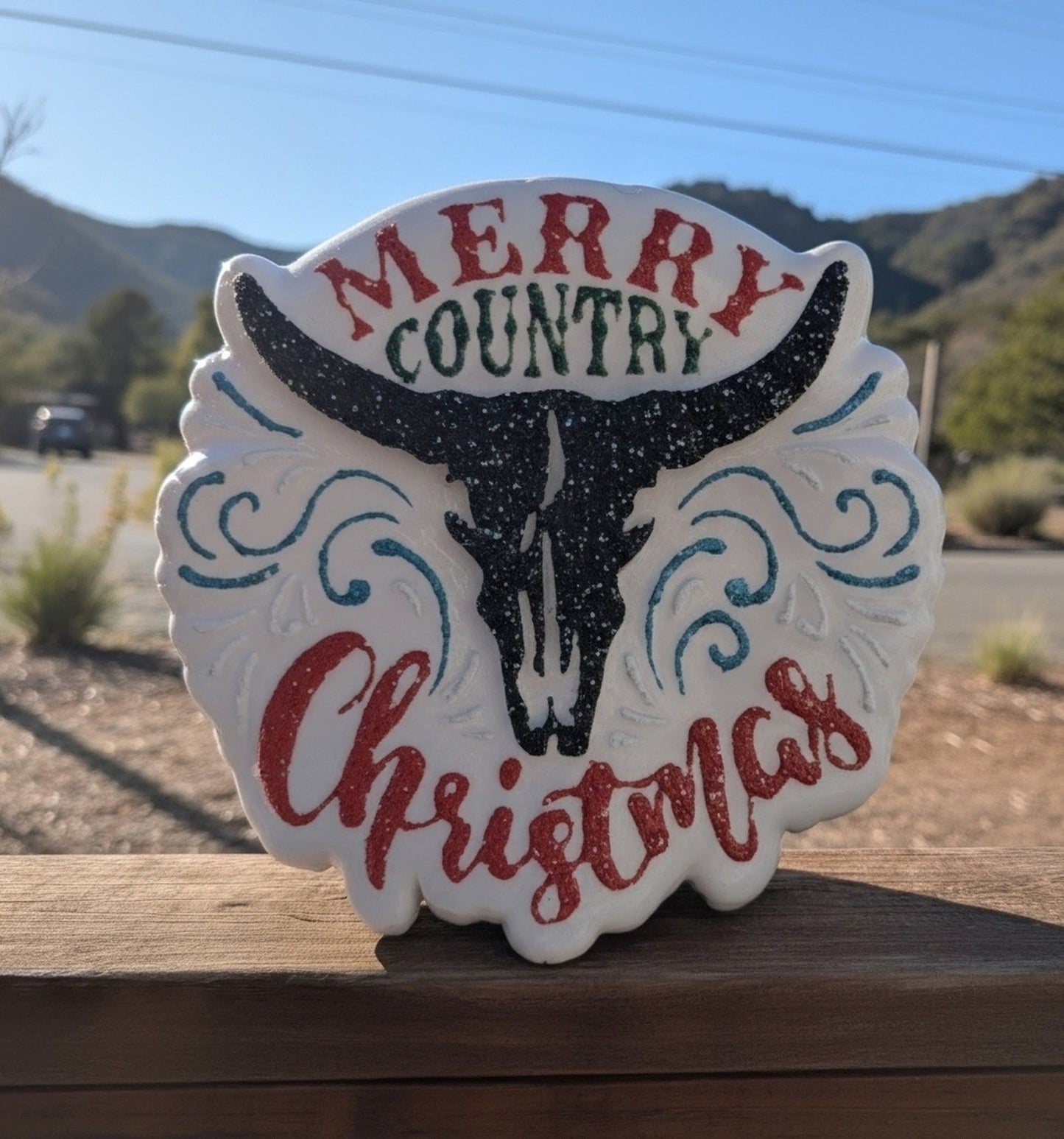 Merry Country Christmas Mold