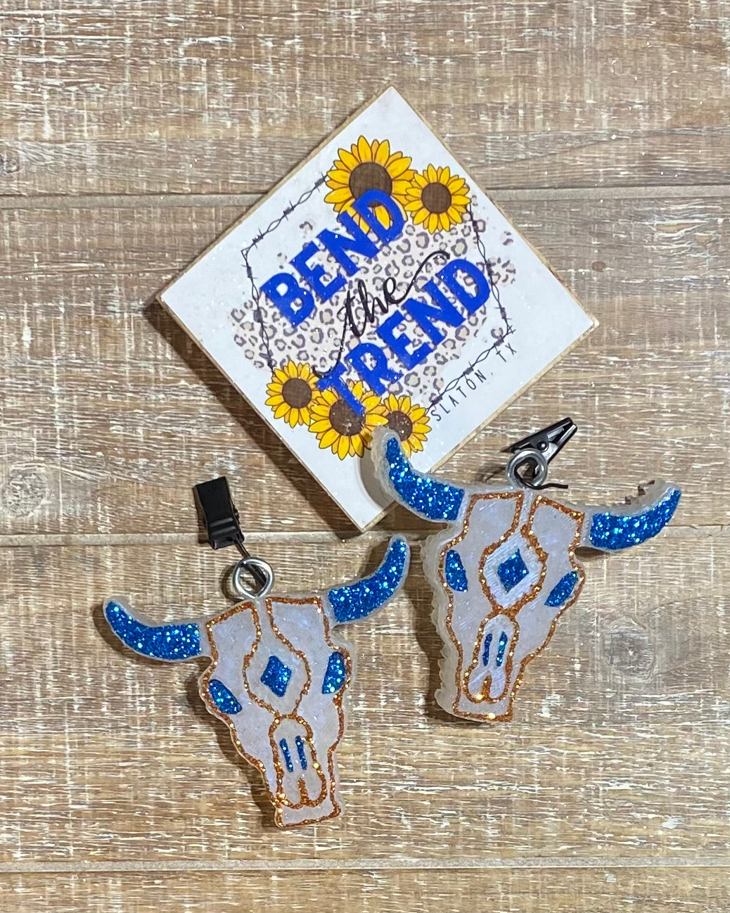 Bull Skull Vent Clip Freshie